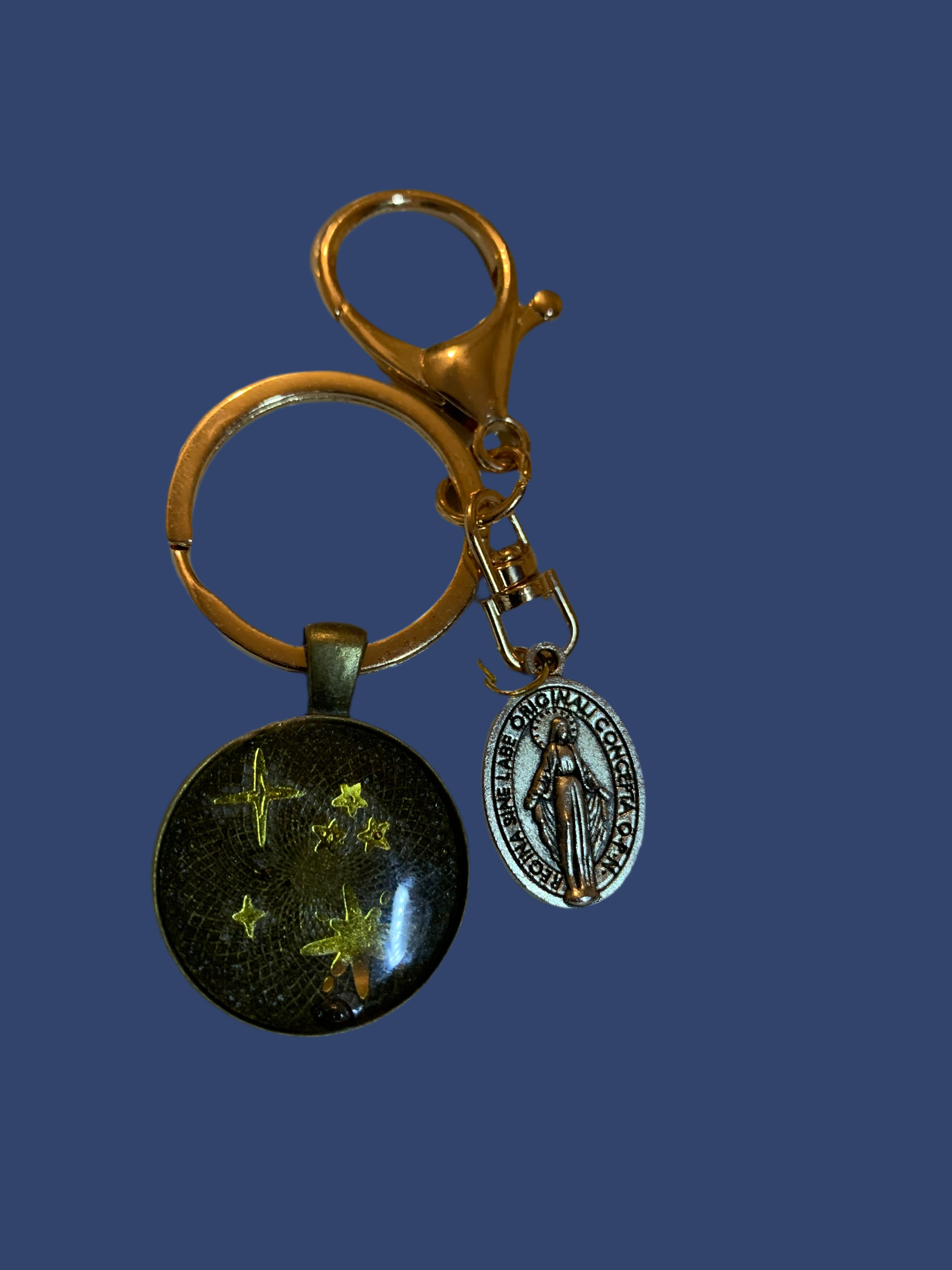 Starlit Miracles Keychain