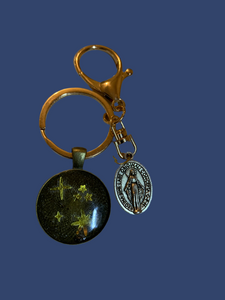 Starlit Miracles Keychain