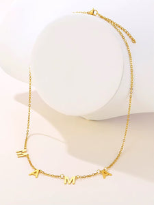 MAMA Gold Necklace