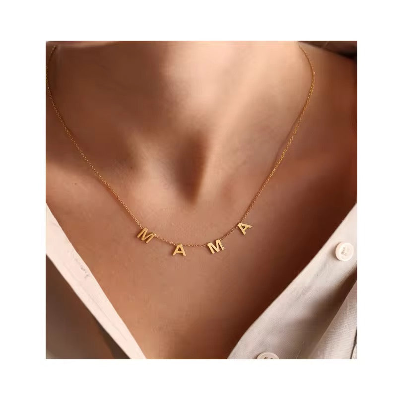 MAMA Gold Necklace