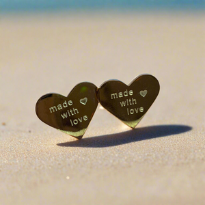 Made with Love Gold Earrings