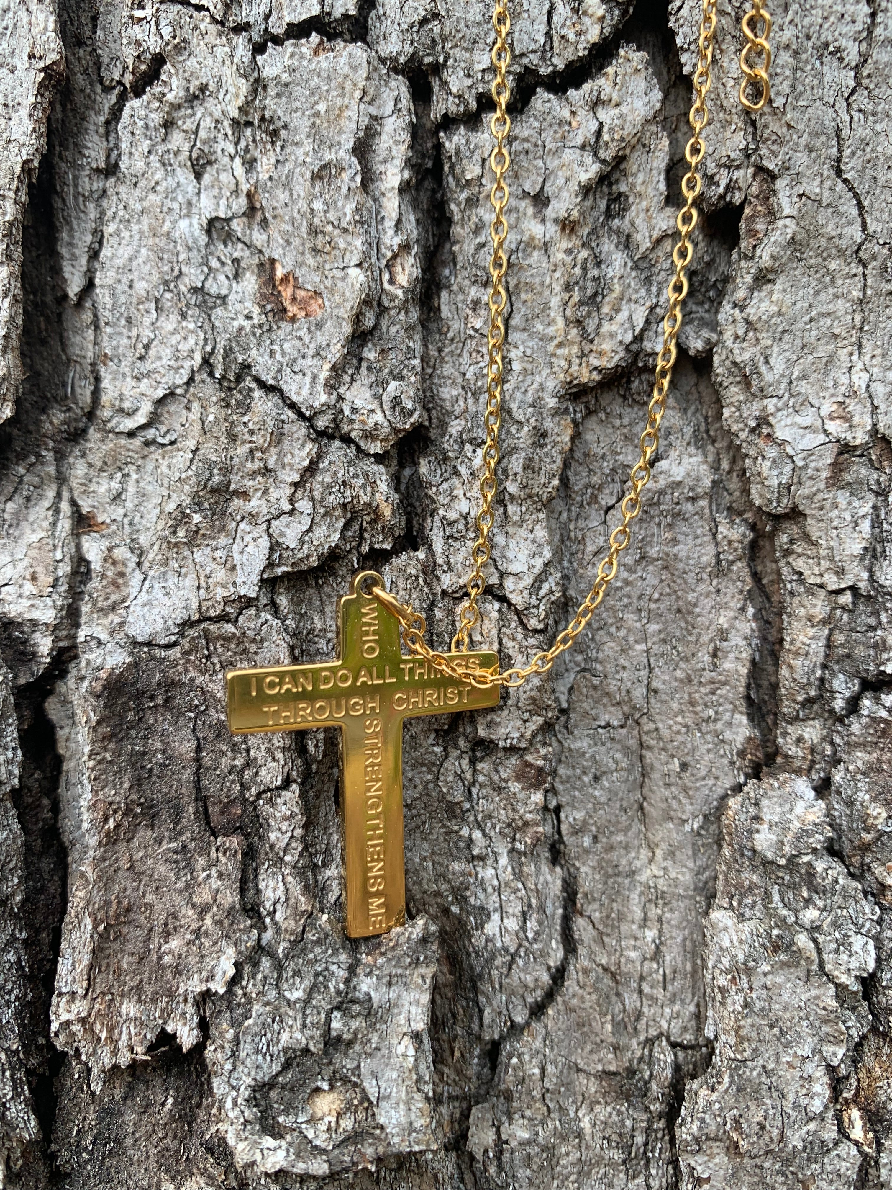 Gold Cross Necklace