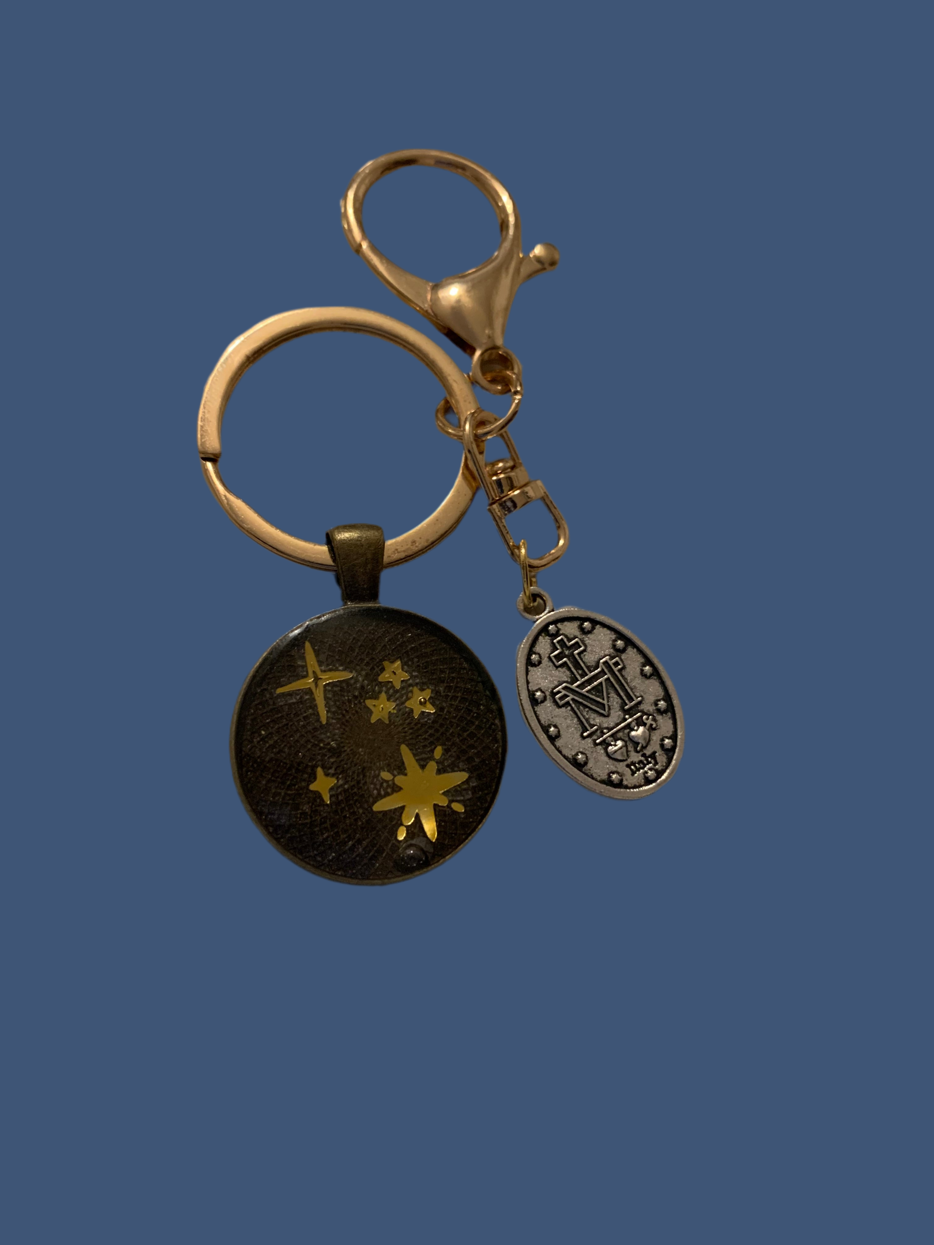 Starlit Miracles Keychain
