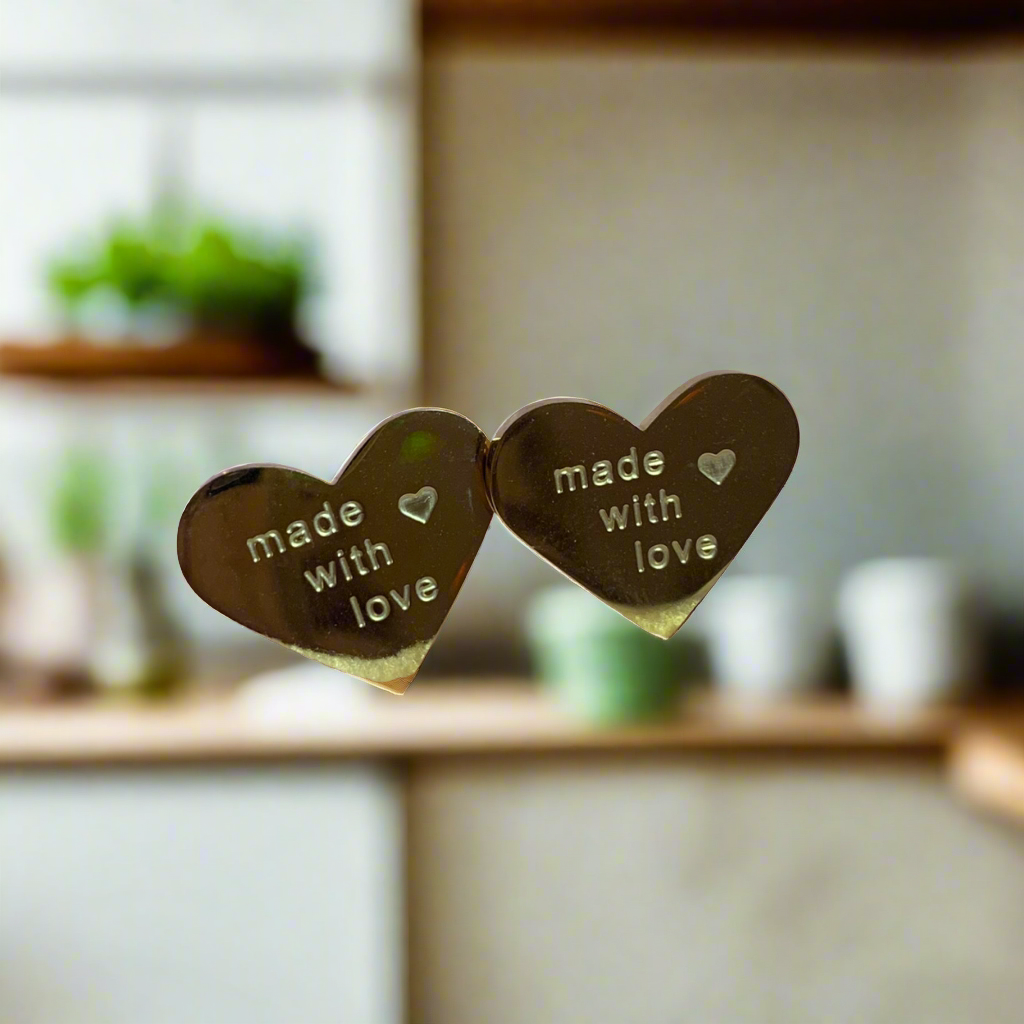 Made with Love Gold Earrings