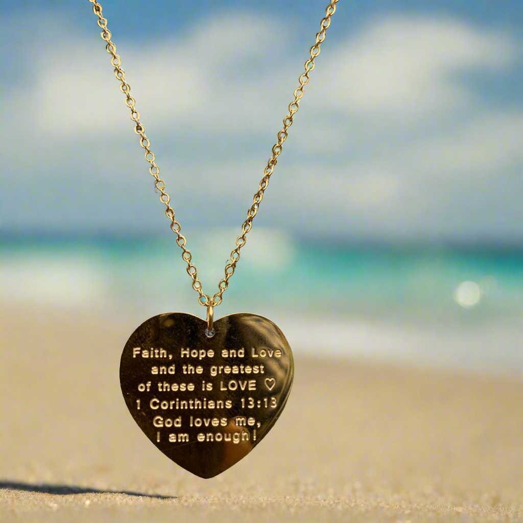 Faith, Hope & Love Necklace