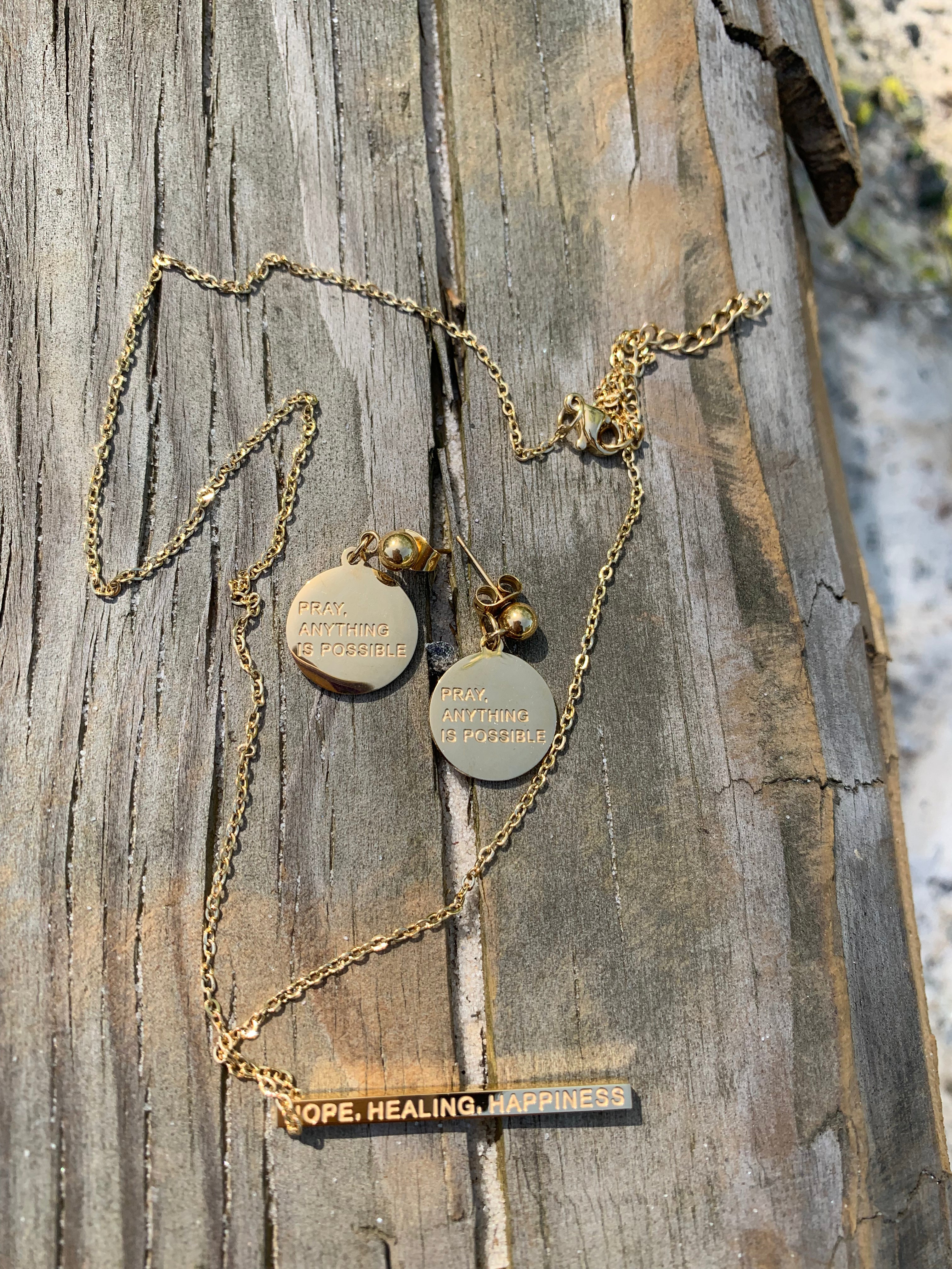 Pray, Anything is Possible - Available in Gold