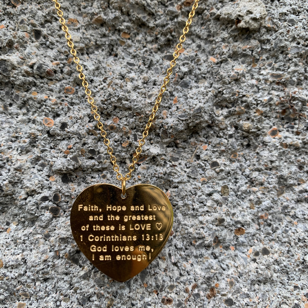 Faith, Hope & Love Necklace