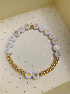 14k Non-tarnish Gold Beaded Bracelets