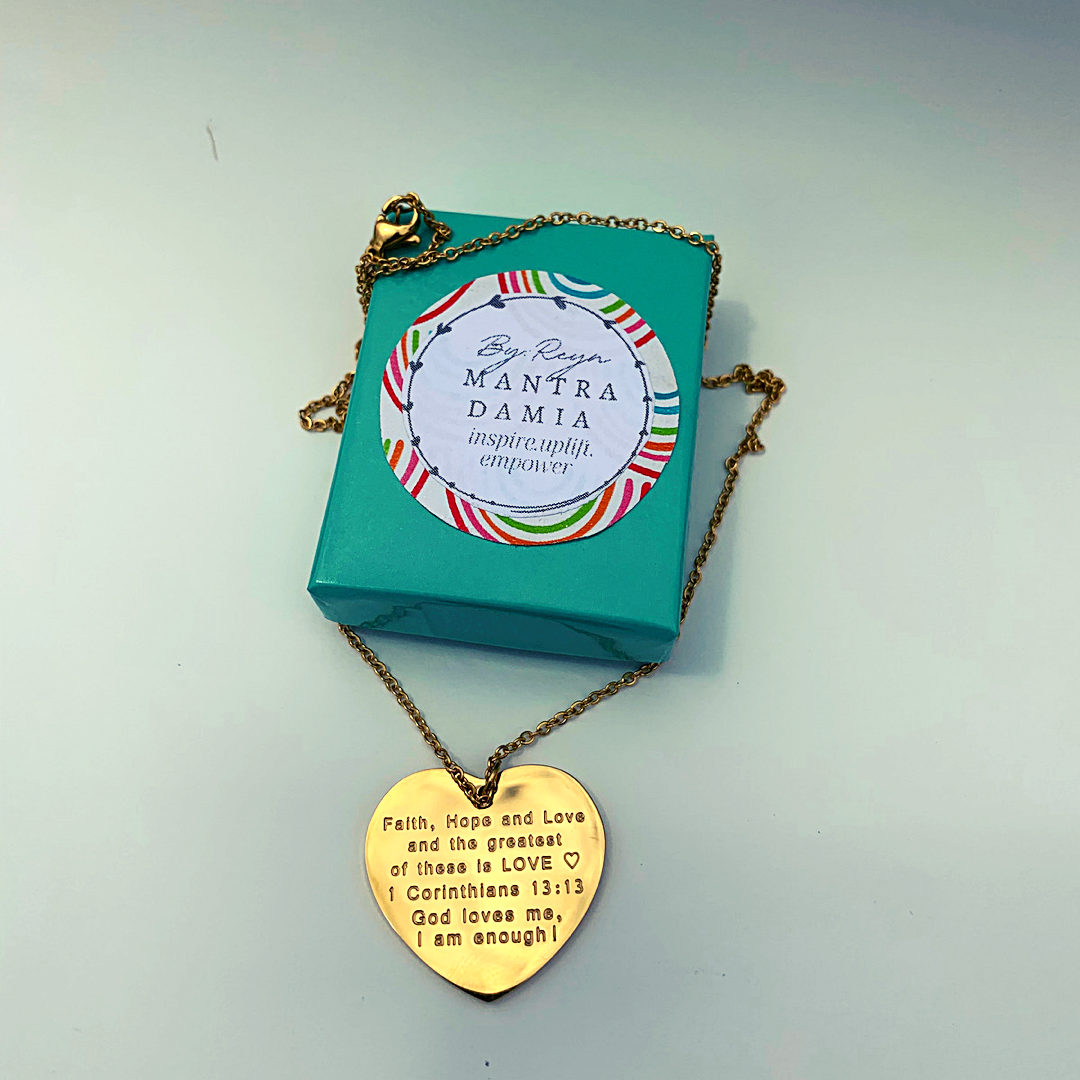 Faith, Hope & Love Necklace