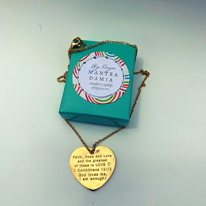 Faith, Hope & Love Necklace