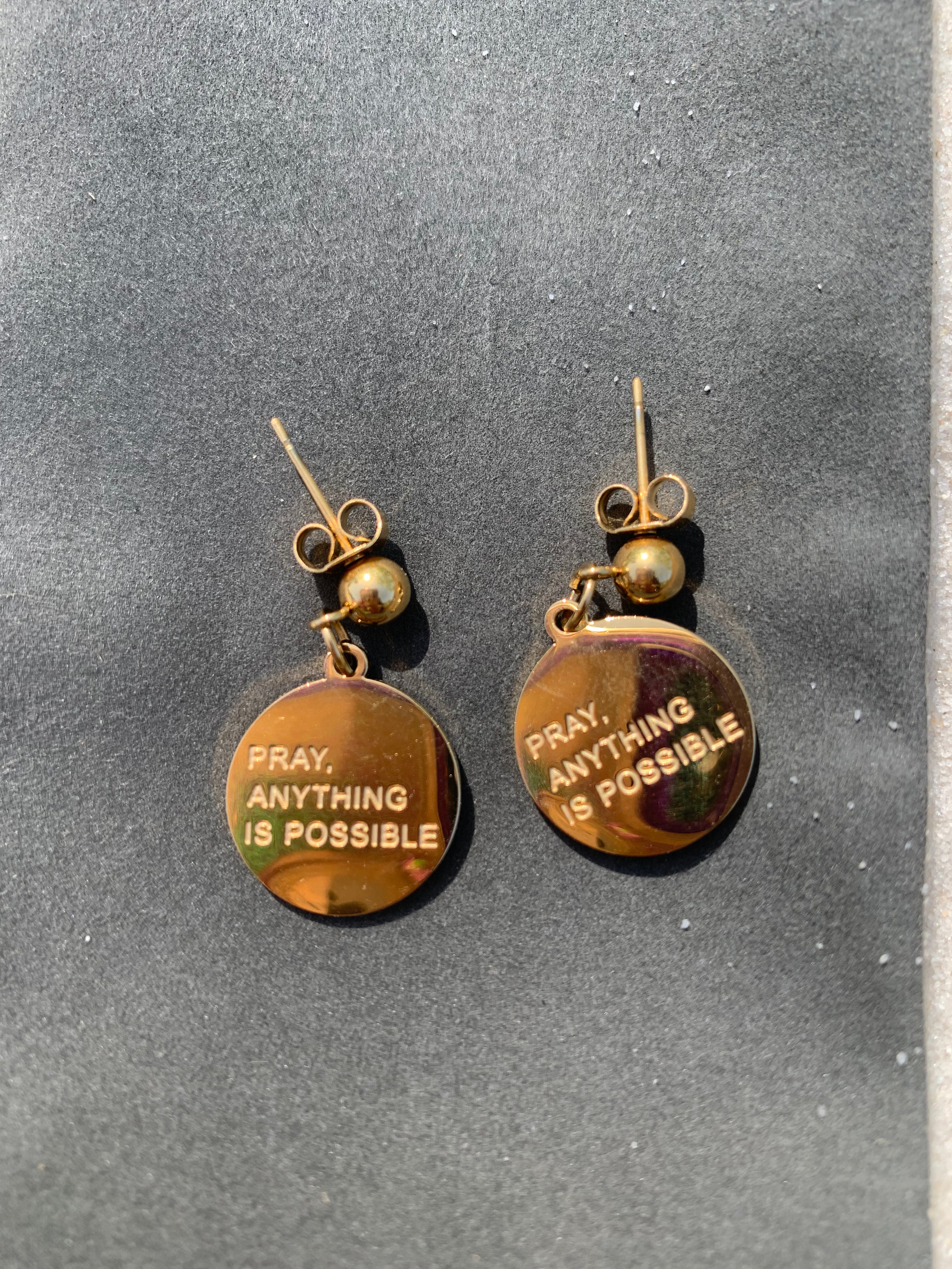 Pray, Anything is Possible - Available in Gold