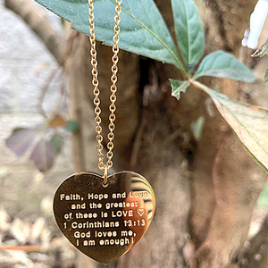 Faith, Hope & Love Necklace