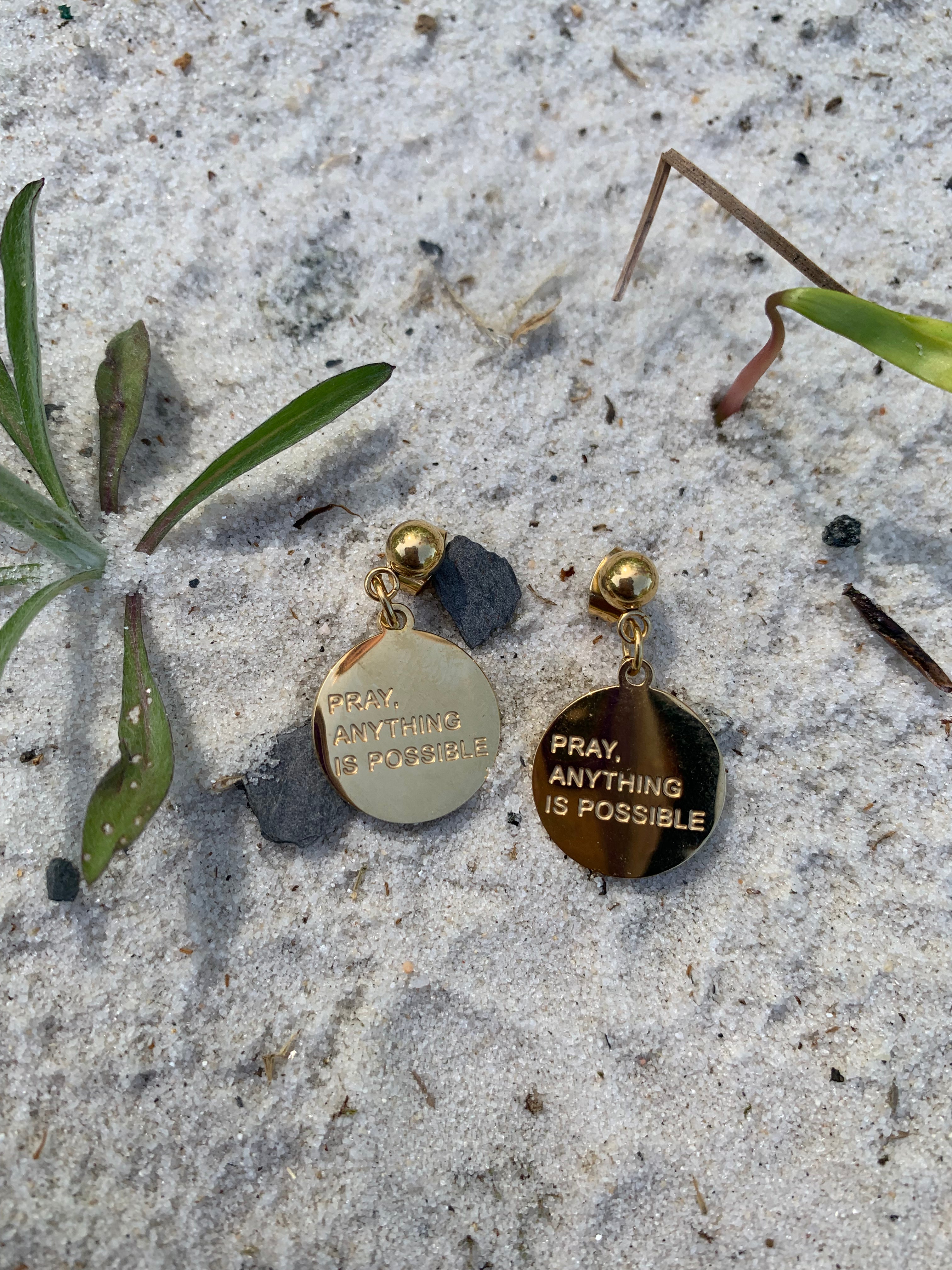 Pray, Anything is Possible - Available in Gold