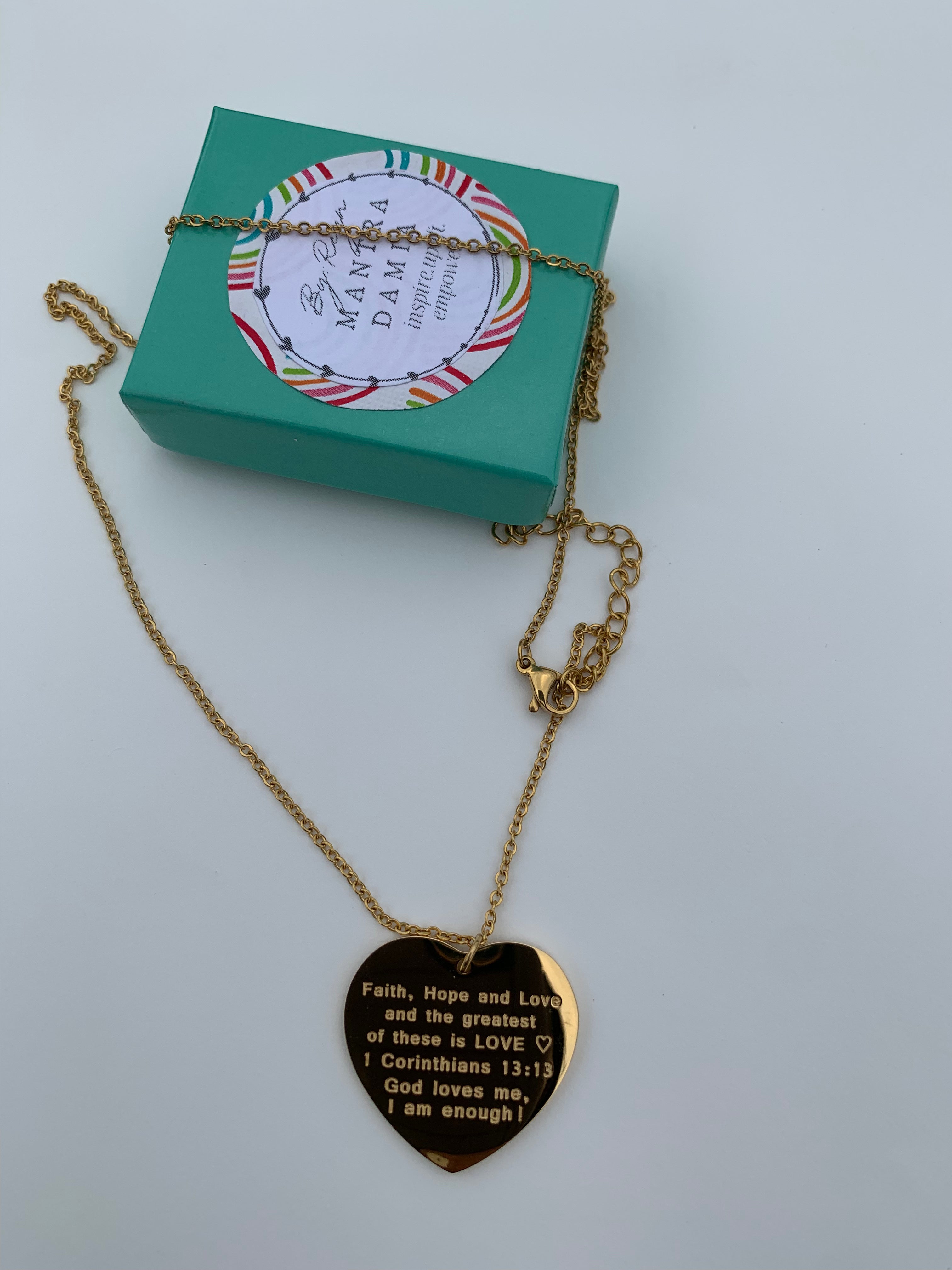 Faith, Hope & Love Necklace